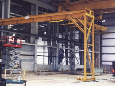 2 ton single leg gantry crane
